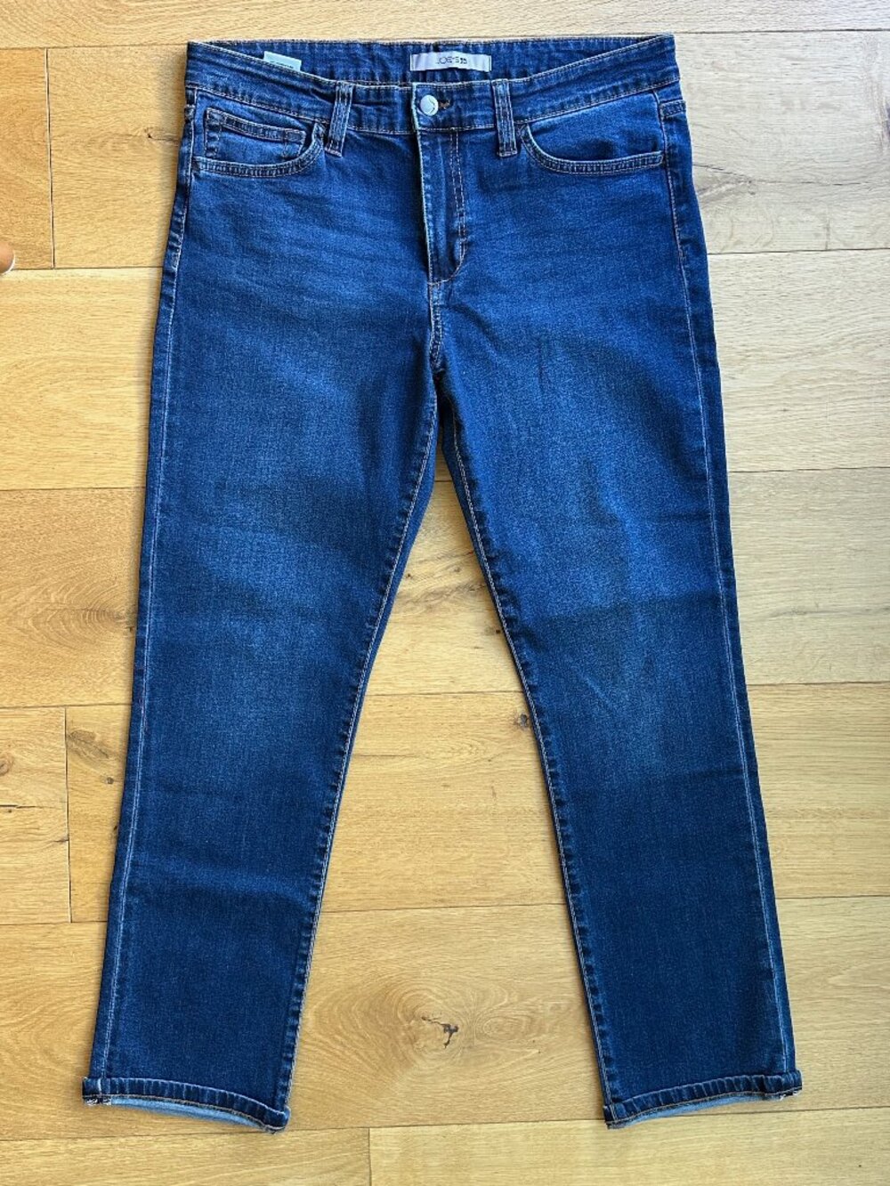 Joe's Jeans Oberon Skinny Ankle Size 30 Darker Wash NWOT Mid-Rise